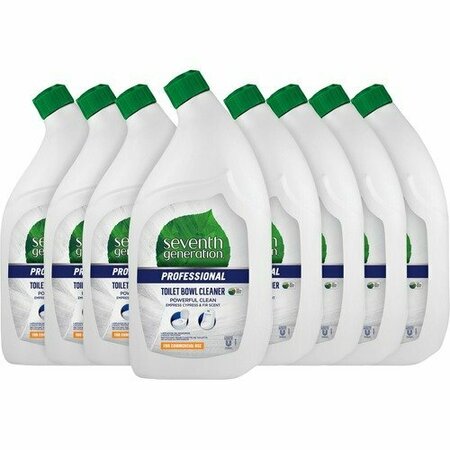 UNILEVER US 7th GenPro 44727CT, TOILET BOWL CLEANER, EMERALD CYPRESS AND FIR, 32 OZ BOTTLE, 8PK SEV44727CT